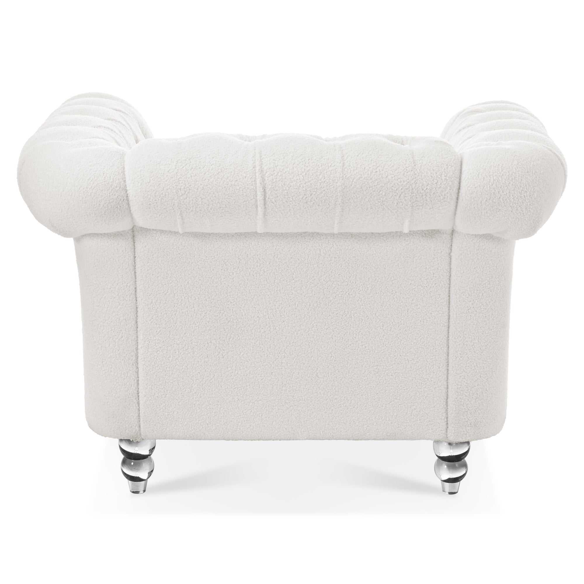 1 Seater Sofa For Living Room - White