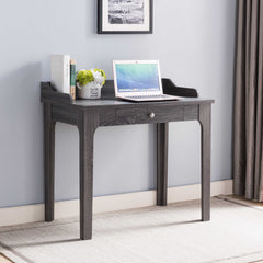 Home Office Desk Distressed Grey