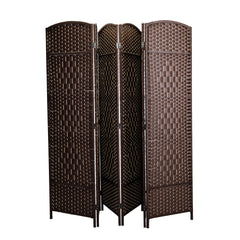 Brown 6 Panel Room Dividers