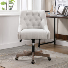 Swivel Shell Chair - Beige