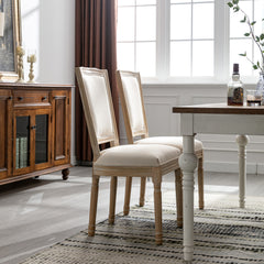 French Cream Linen Set