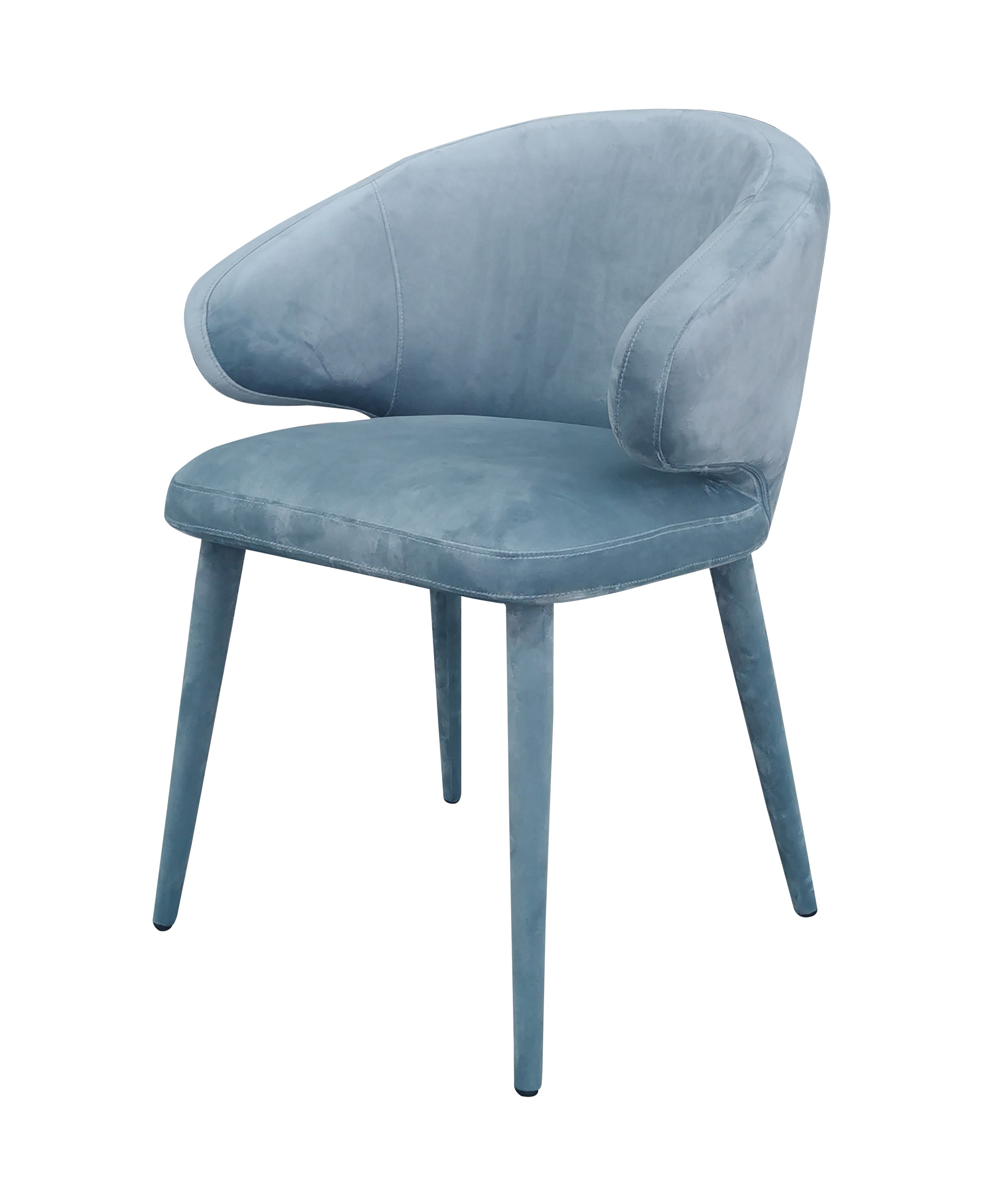 Blue Grey Dining Chair