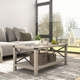 2-tier coffee table