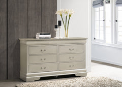 Glory Furniture Louis Phillipe - Silver Champagne