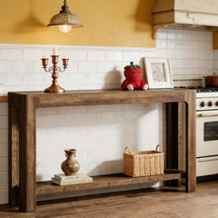 Compact Entrance Table,Natural Style Console Table,Sofa Table