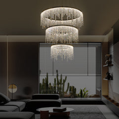 Luxury Modern Pendant Light Crystal Chandelier