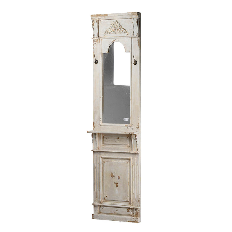 Classic Vintage Antique White Wall Mirror 20x76"