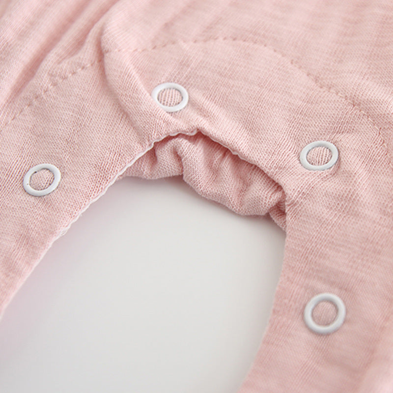 Baby embroidered jumpsuit - Pink