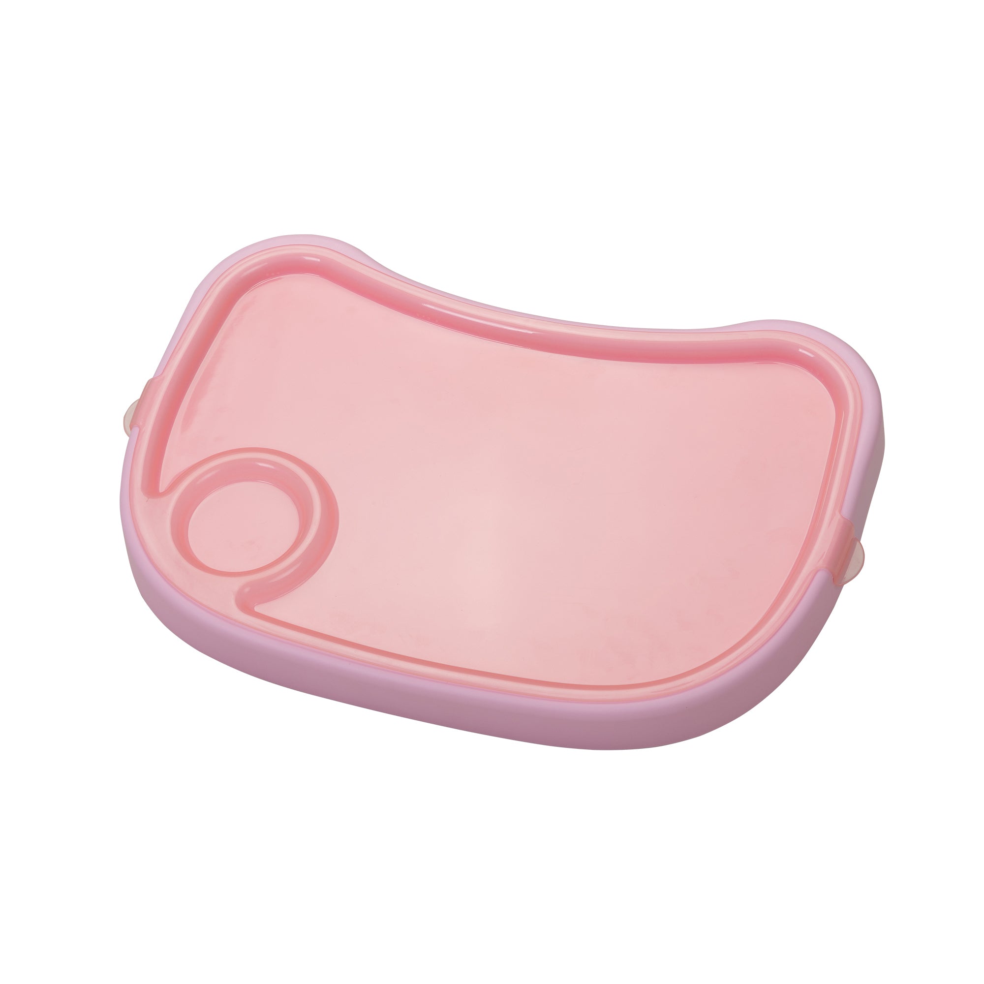 Convertible High Chair on Wheels with Removable Tray, Height and Angle Adjustment for Baby And Toddler - Pink