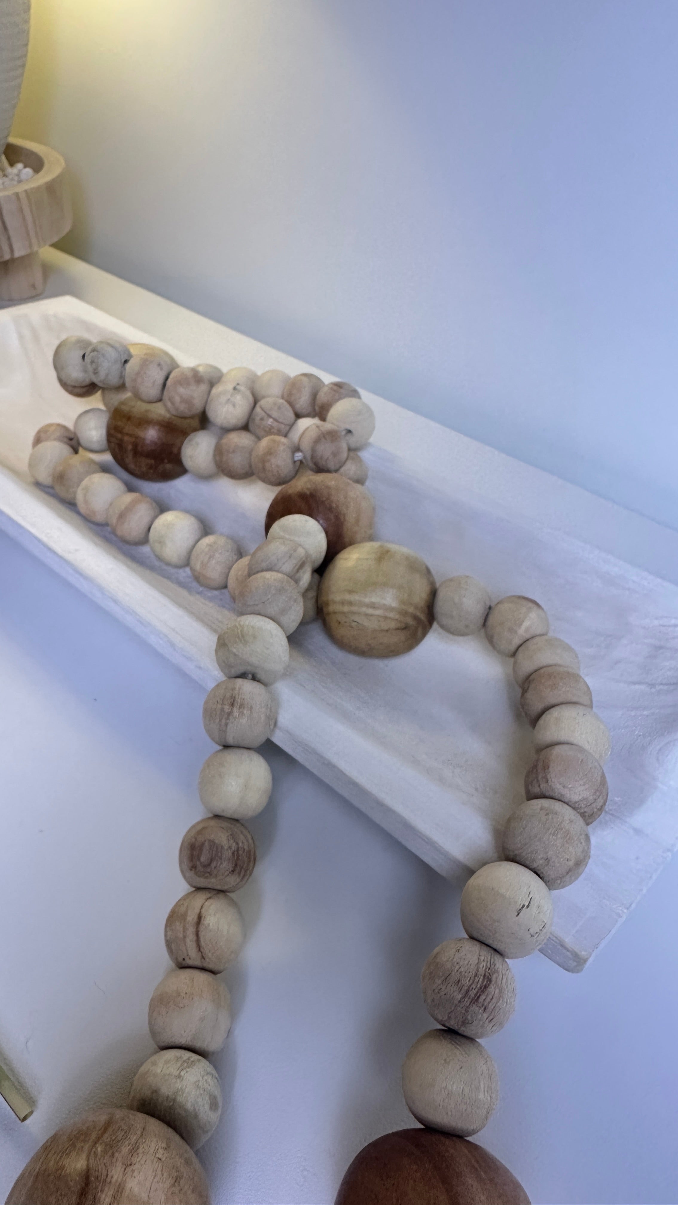 Boho Decorative Ball Chain 64" long
