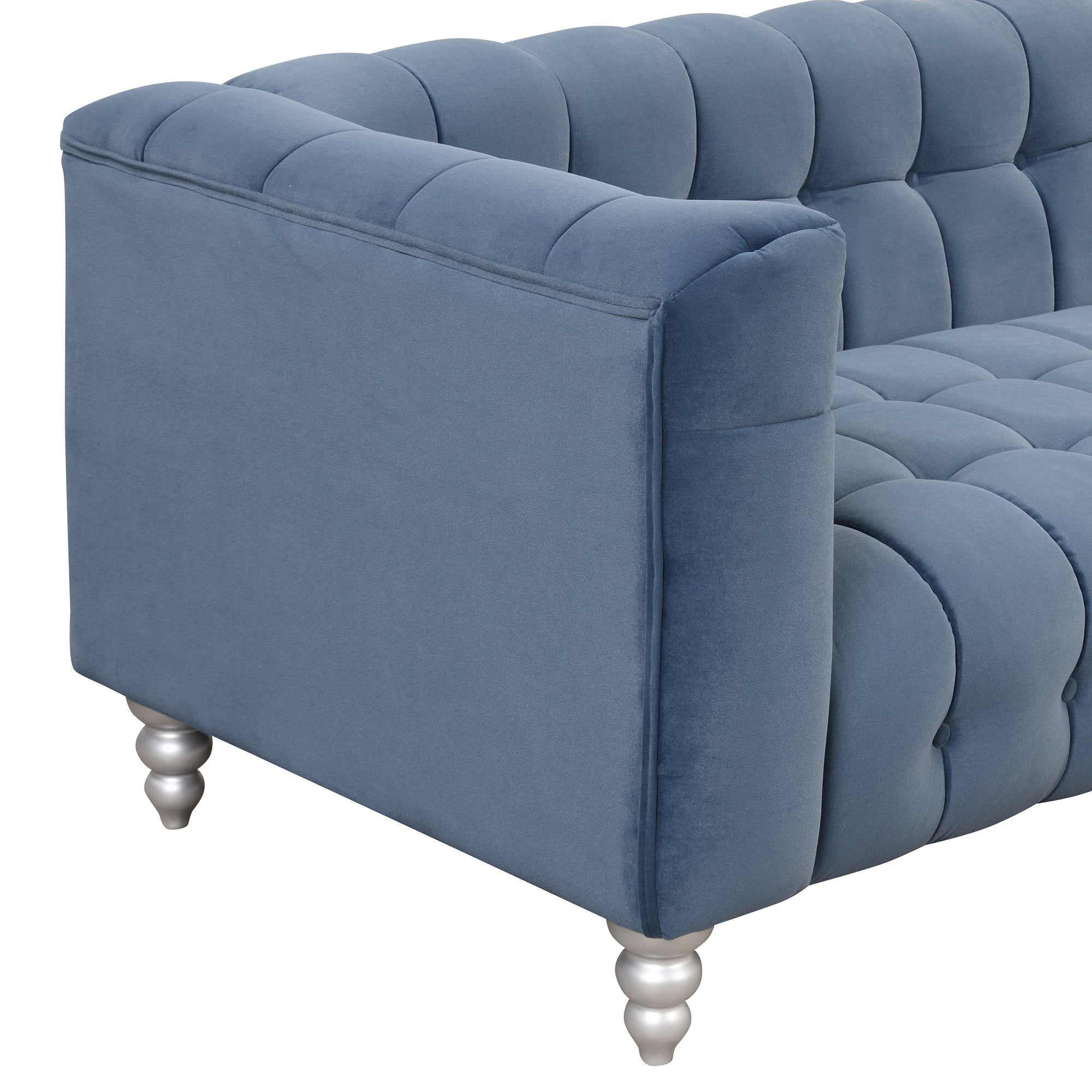 Modern 3-piece Sofa Set - Blue