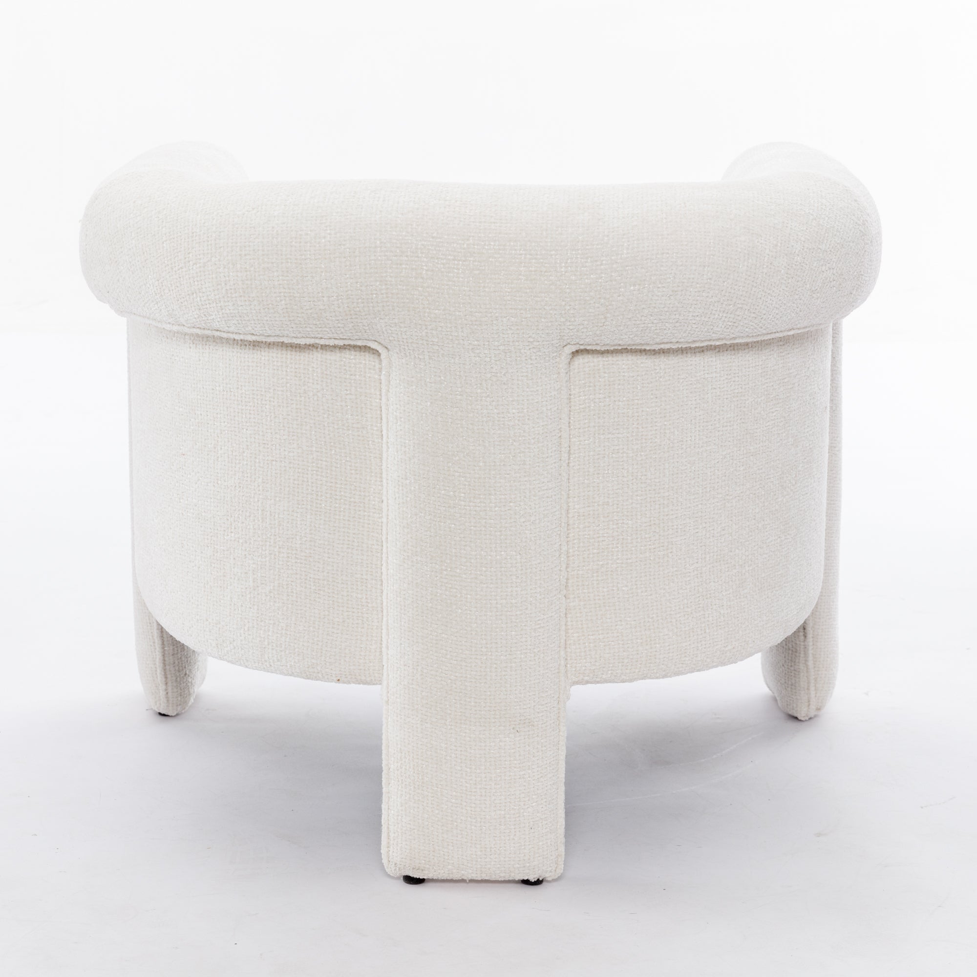 Modern Style Accent Chair Armchair for Living Room, Bedroom, Guest Room,Office, Ivory