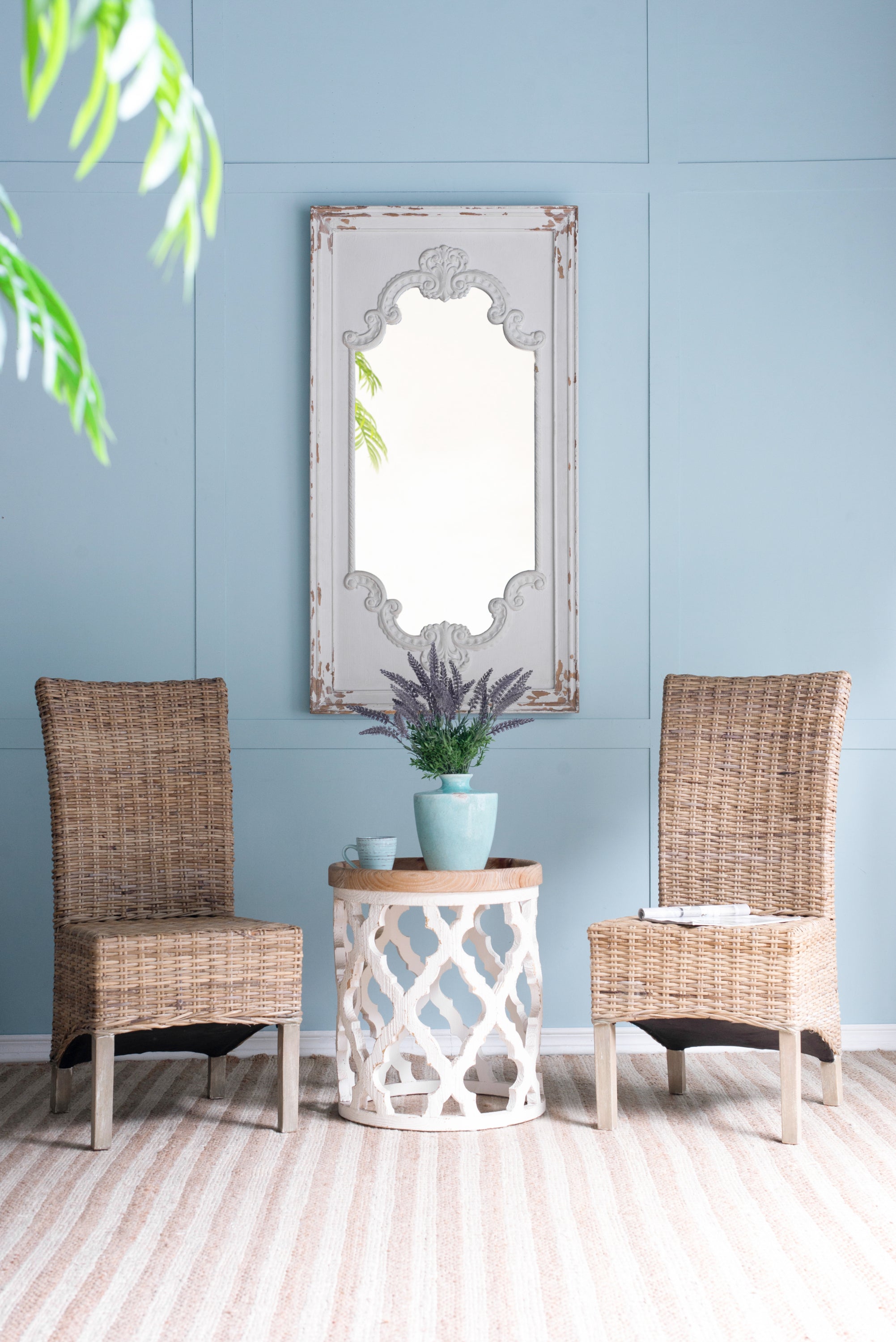 French Country Floor Mirror 29"x54"