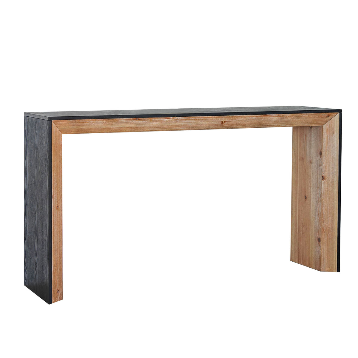59in Modern Wood Console Table , Entryway Table, Sofa Table - Rustic & Contemporary Design