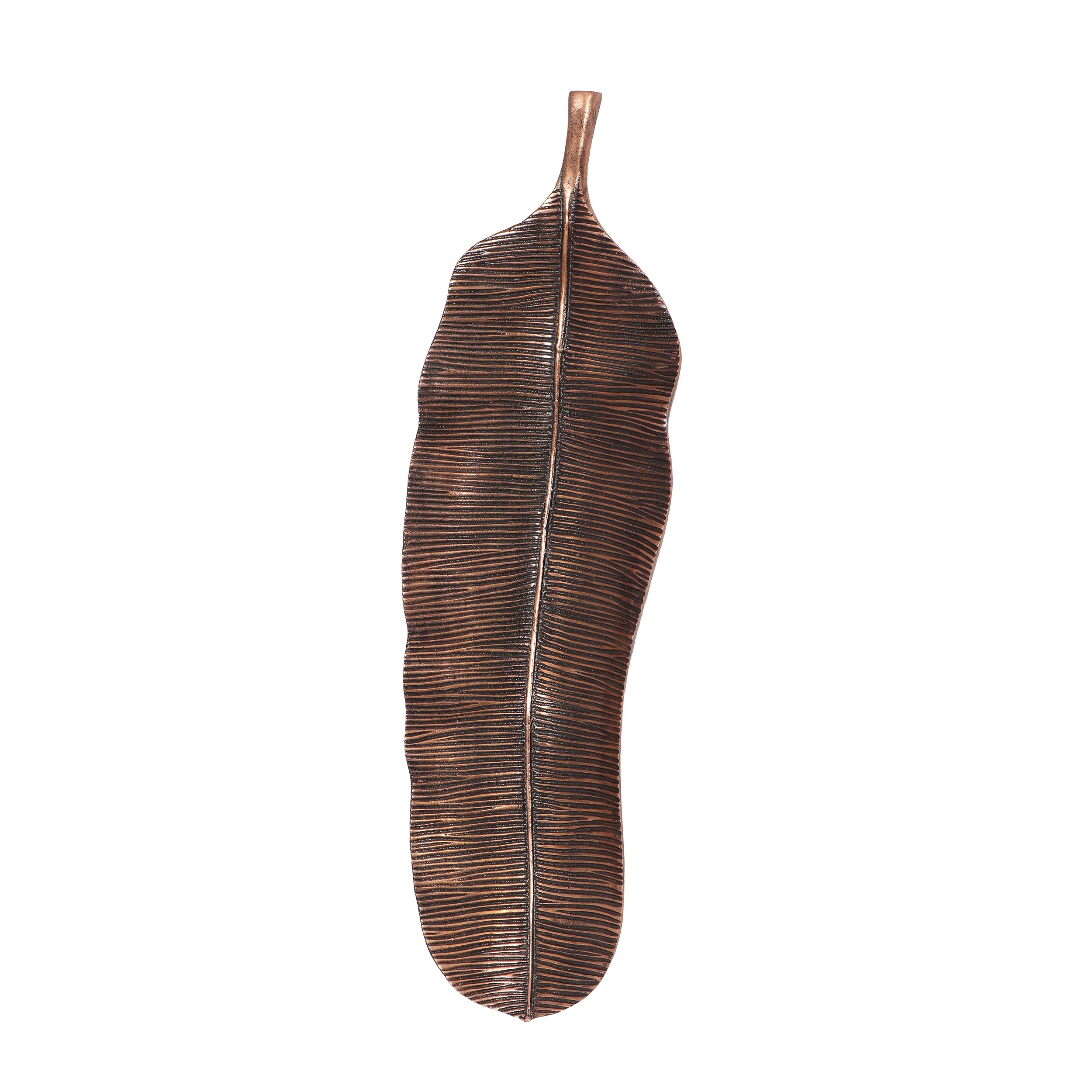 Leaf Wall Decor Copper