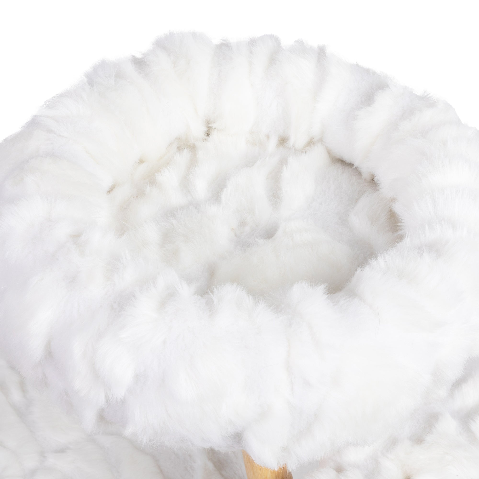 Natural Branch Cat Tower, Luxury Cat Condo - White