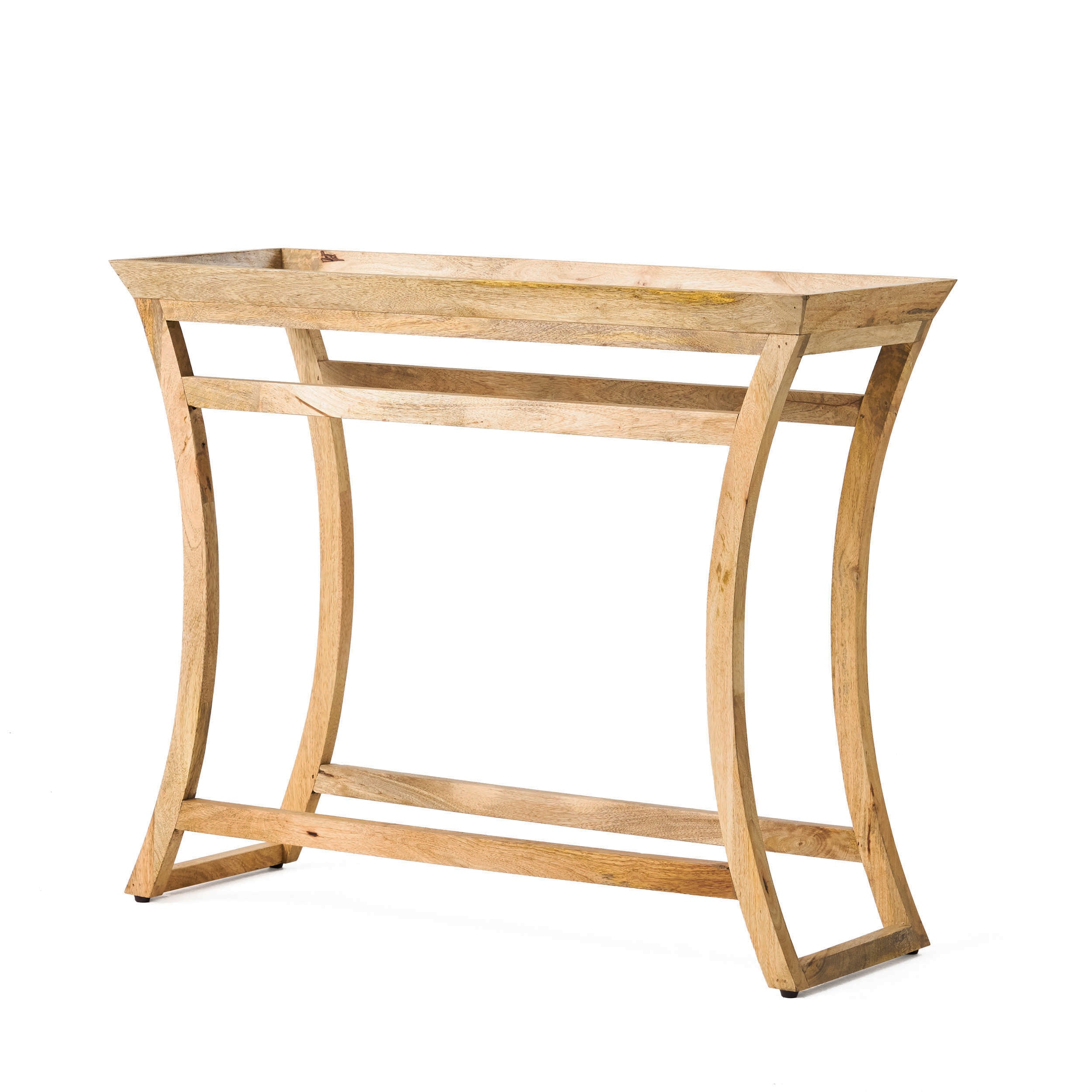 Rustic Natural Mango Wood Console