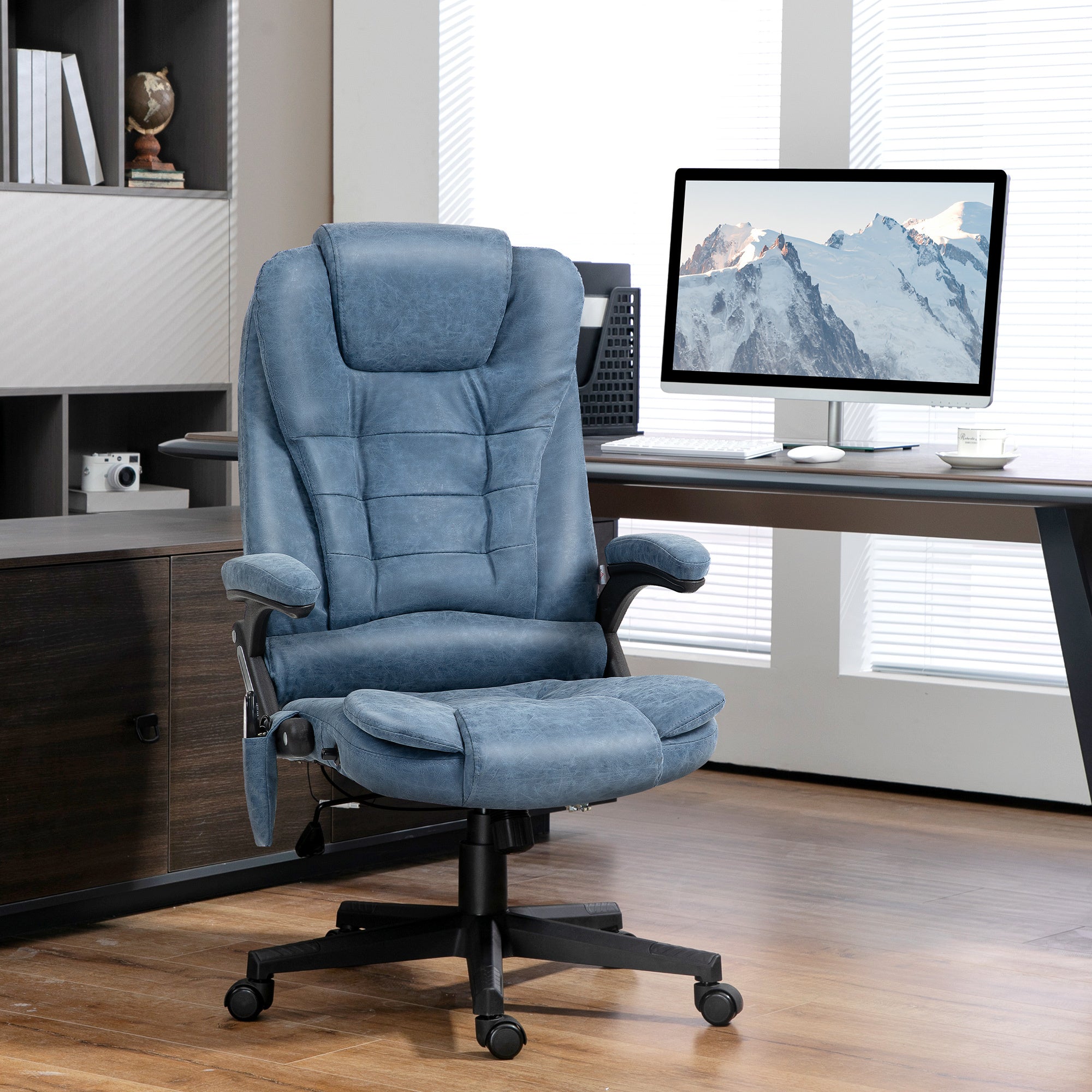 HOMCOM High Back Vibration Massage Office Chair with 6 Vibration Point MAICOSY HOMCOM High Back Vibration Massage Office Chair with 6 Vibration Point MAICOSY