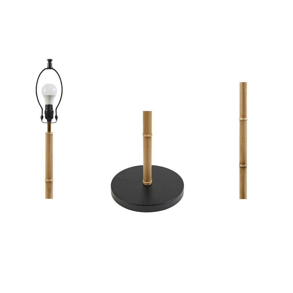 Nassau Metal Bamboo Floor Lamp 59.5"H