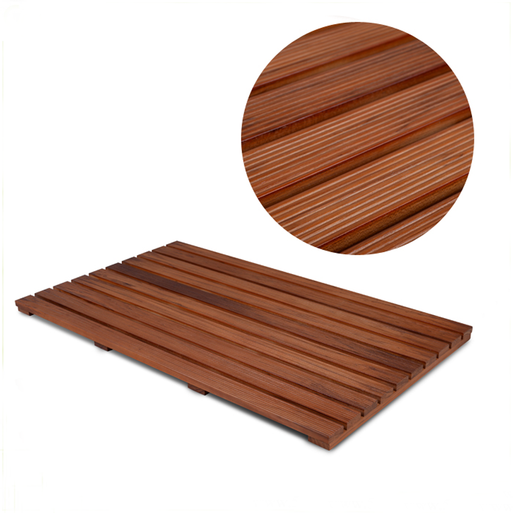 Teak Wood Bathroom Anti-Slip Mat