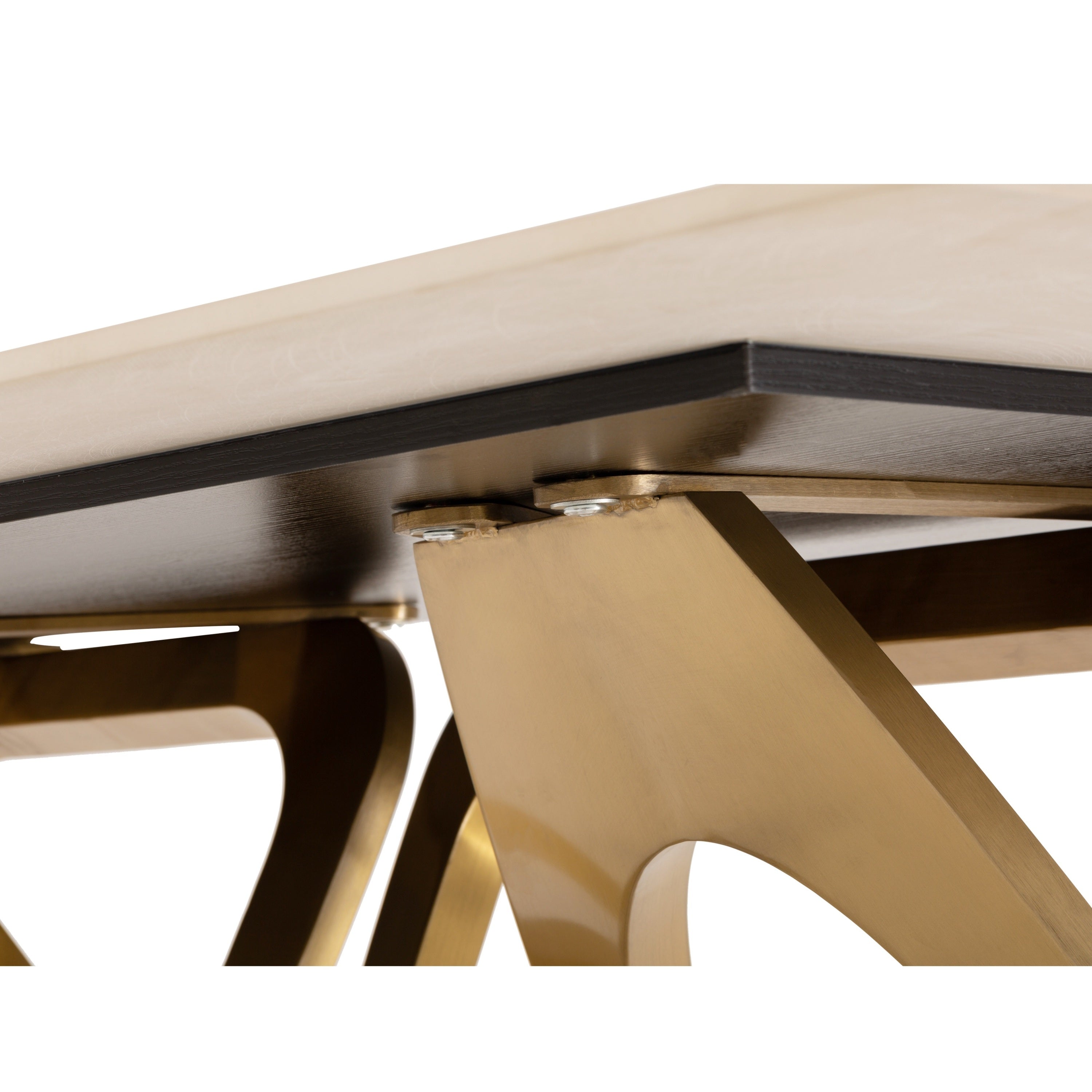 Modern Brilliant Sintered Stone Dining Table 63x35.4x29.5inch