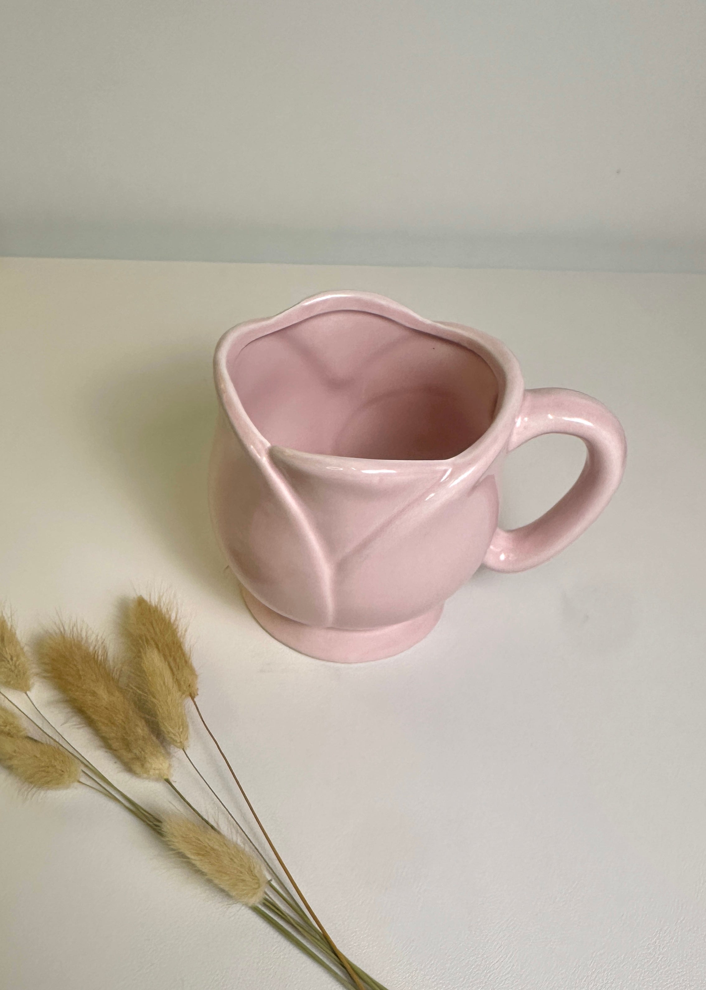 Baby Pink Flower Mug 4“ (1 piece)