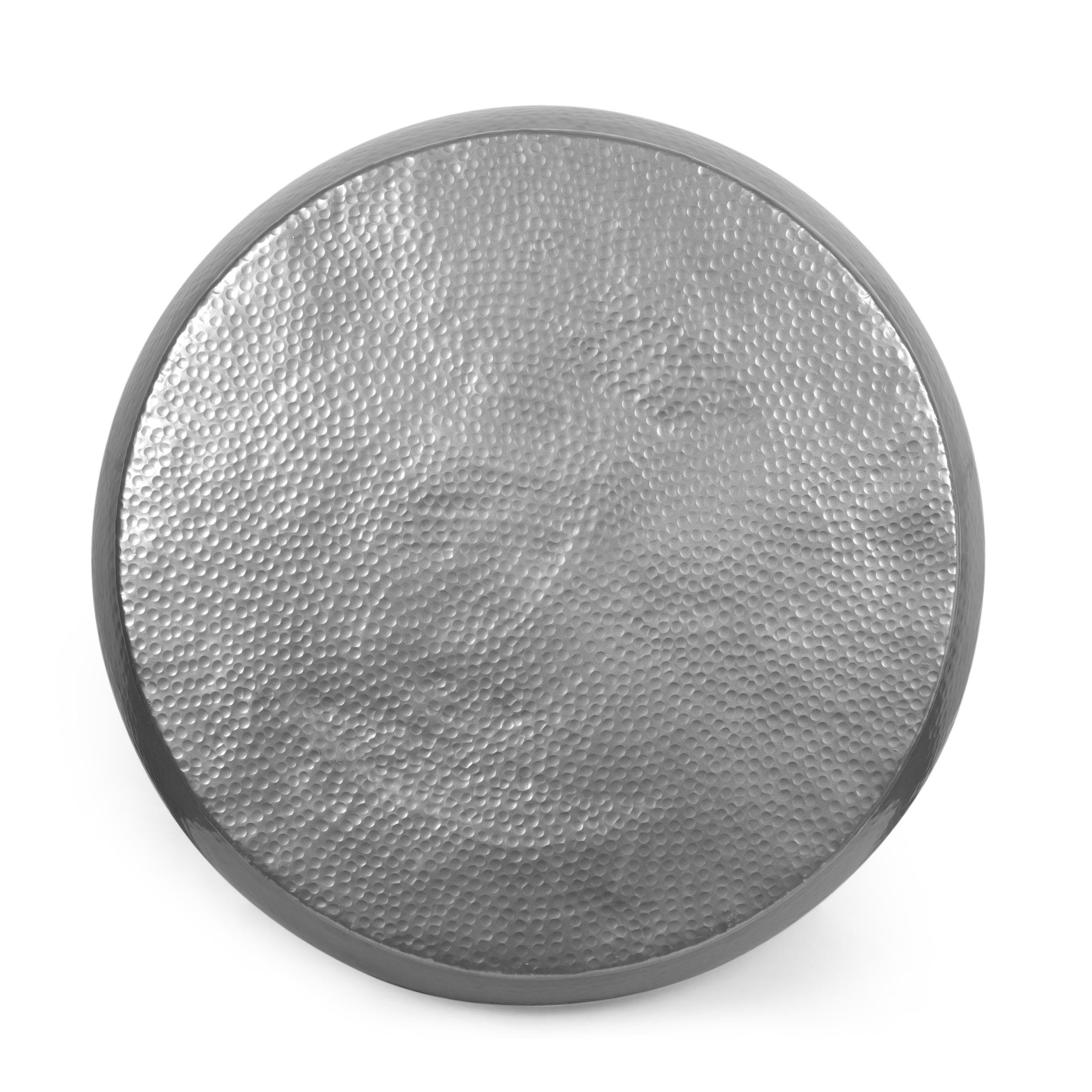 Aluminum Drum Coffee Table