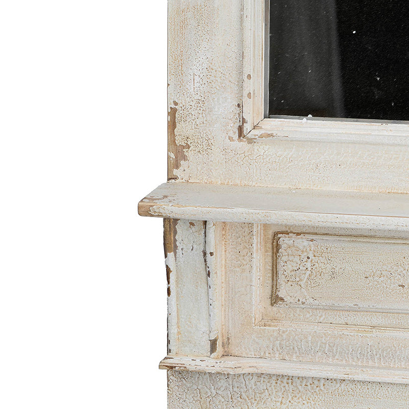 Classic Vintage Antique White Wall Mirror 20x76"