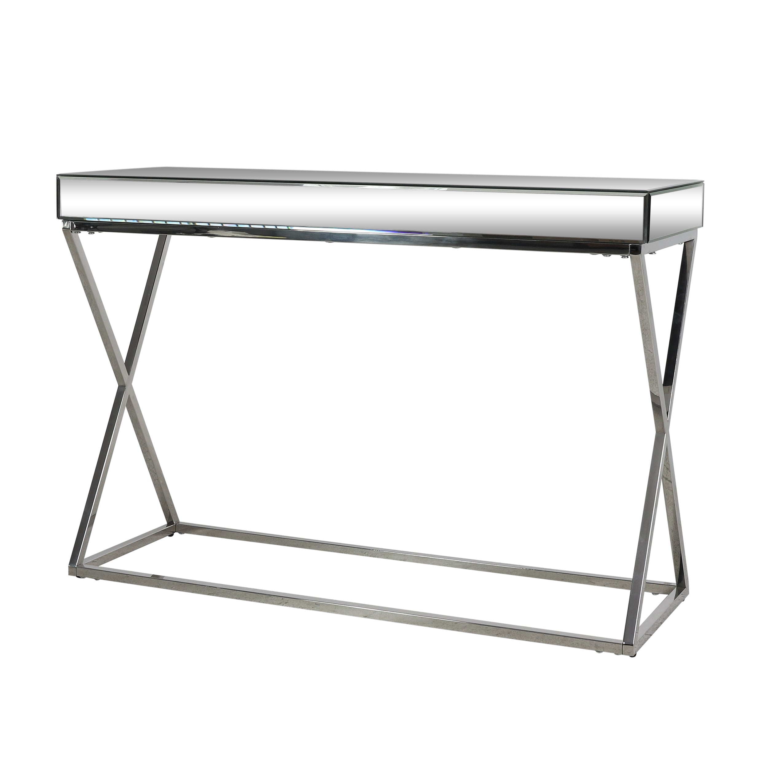 Elegant Mirror Console Table