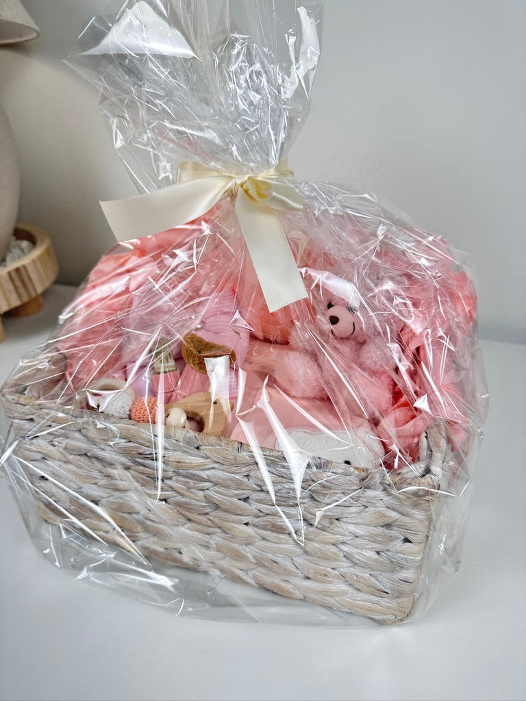 LUXURY BABY GIFT BAG - Pink - Set of 6