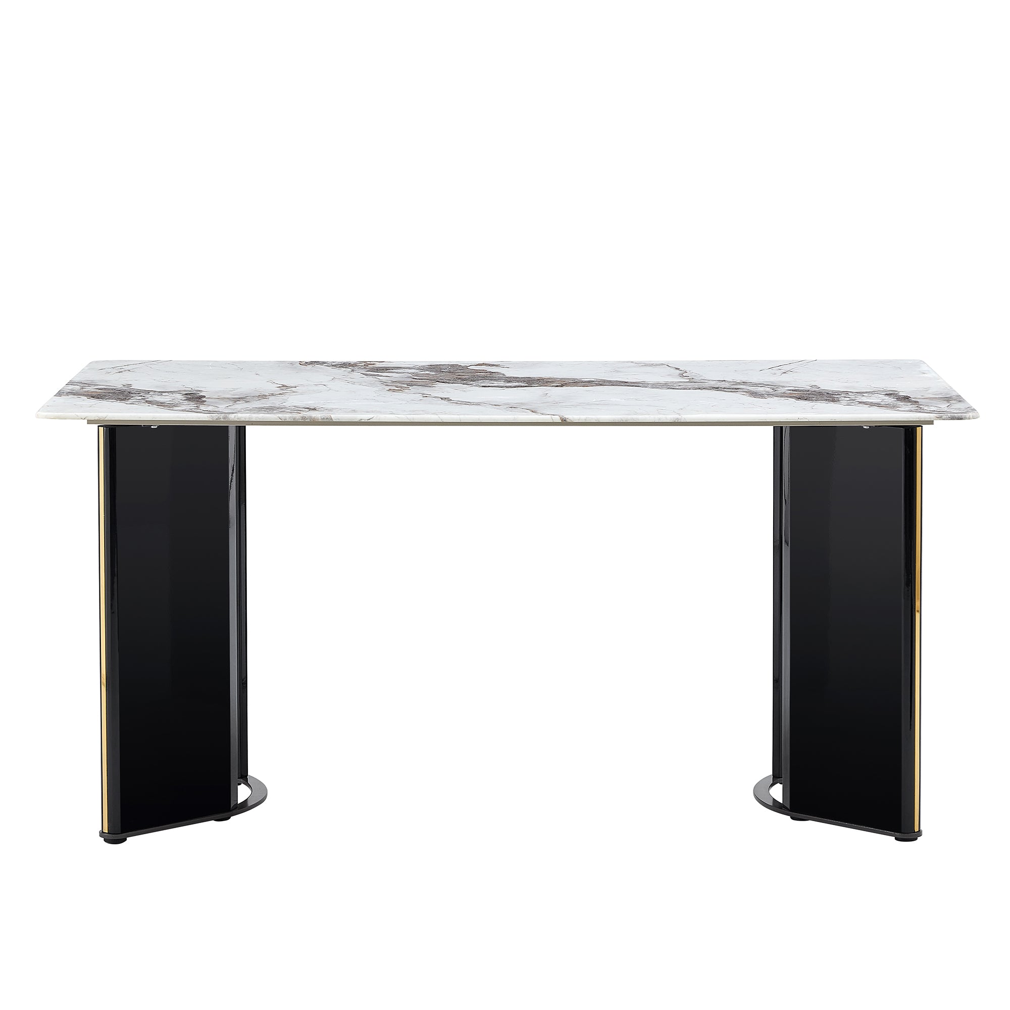 Modern Minimalist Dining Table - White