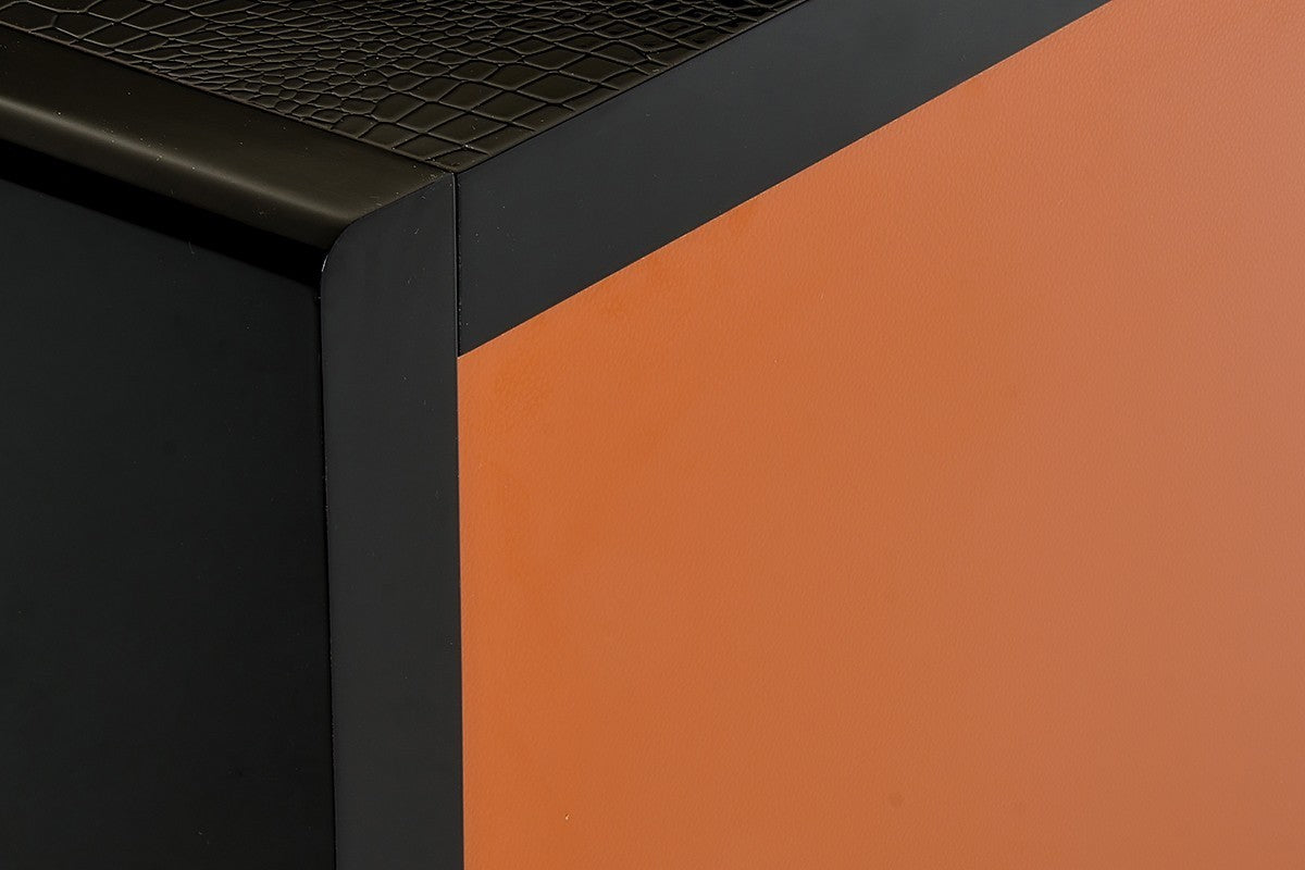 Modern Black & Rosegold Buffet