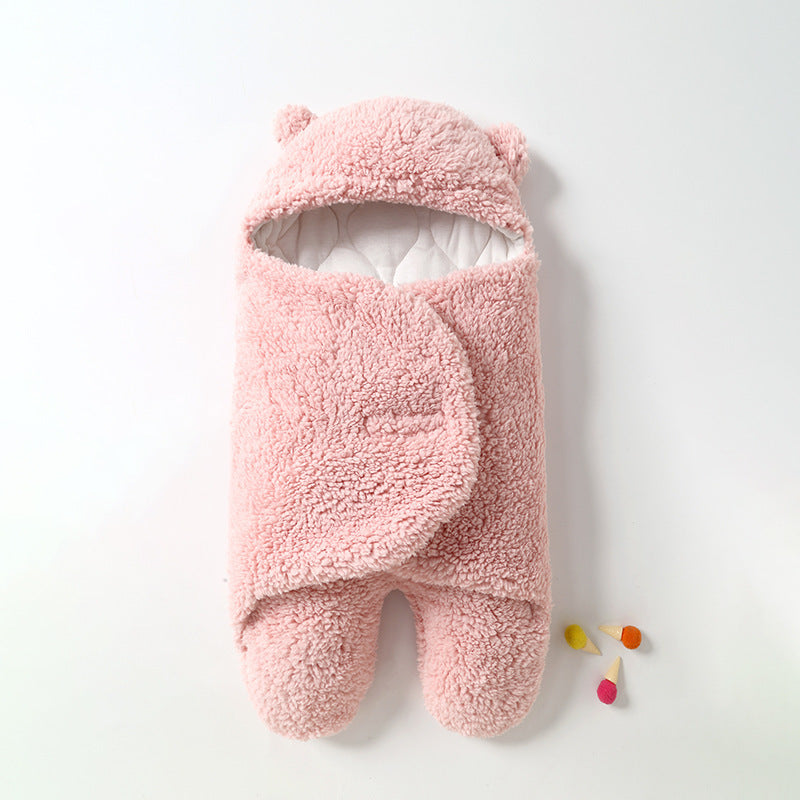 Baby Cotton Fleece Sleeping Bag Thickened Anti Shock