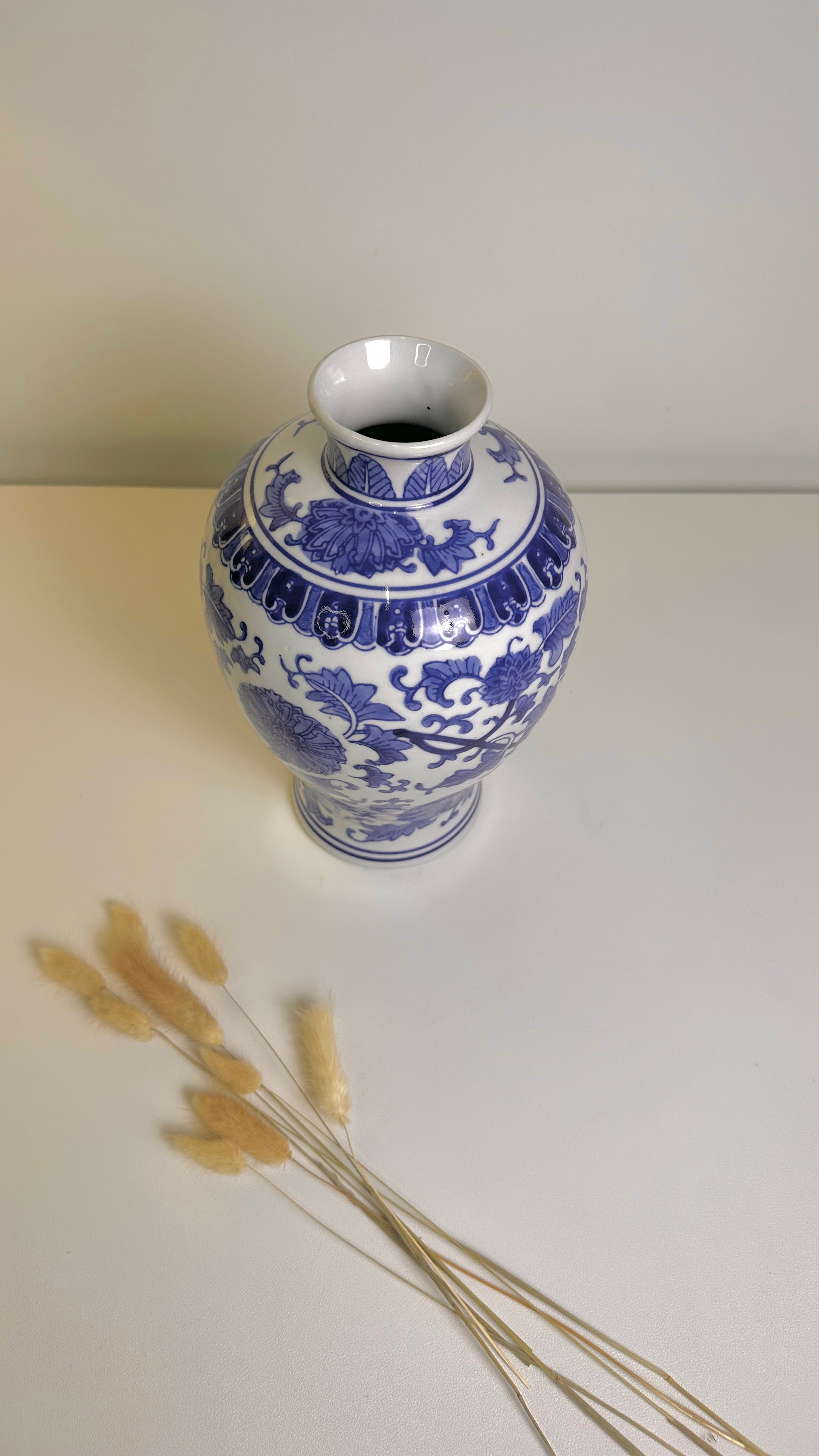 French Provencale Style Vase 10.5"