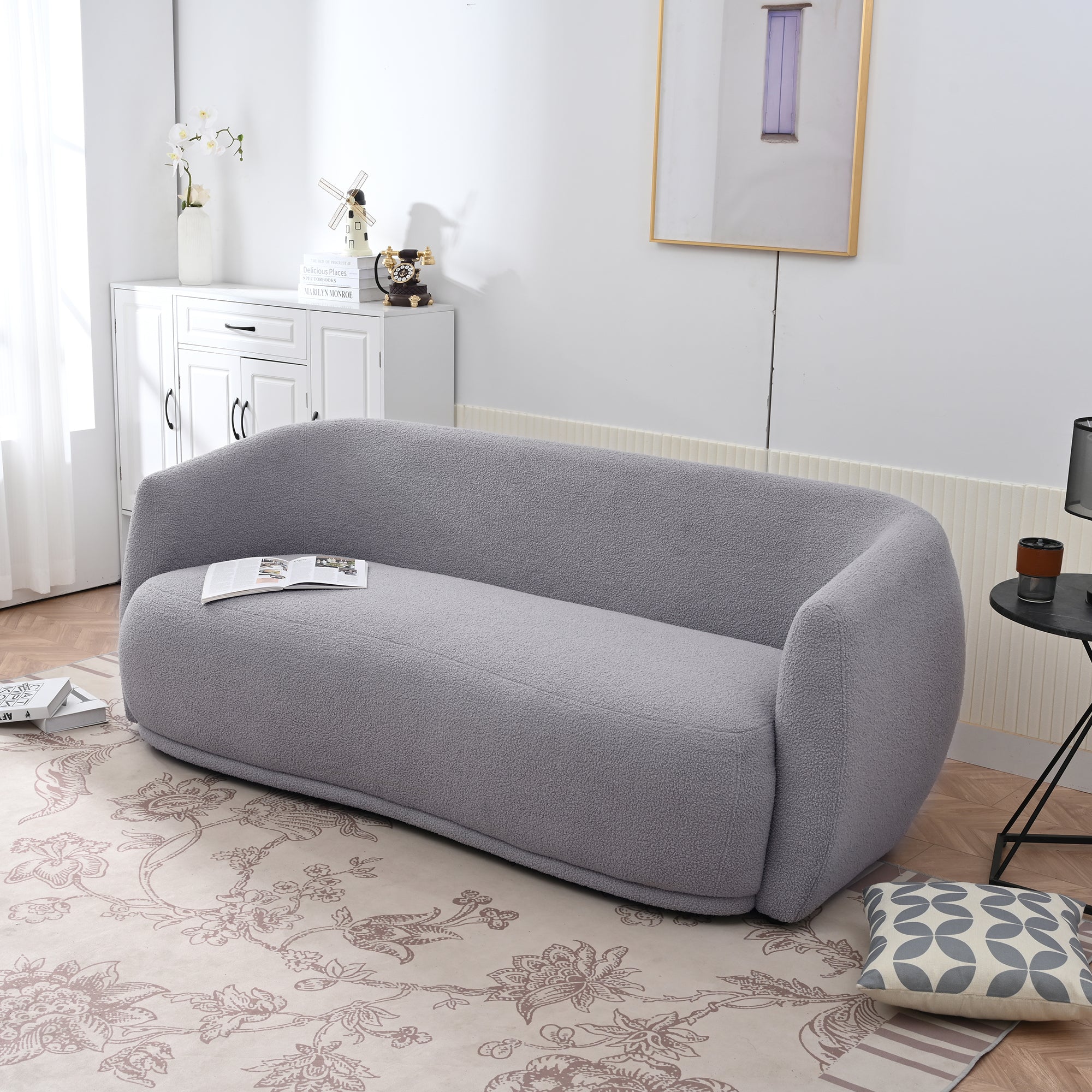 Modern Sofa Set - Grey