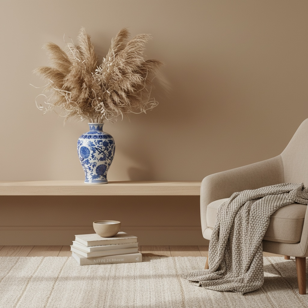 French Provencale Style Vase 10.5"