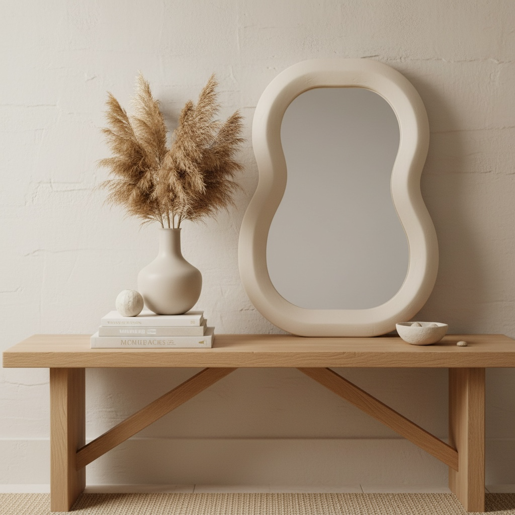 Small decorative vase Tan Matte 5.5” tall