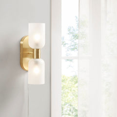 Double Tube 2-Light Wall Sconce