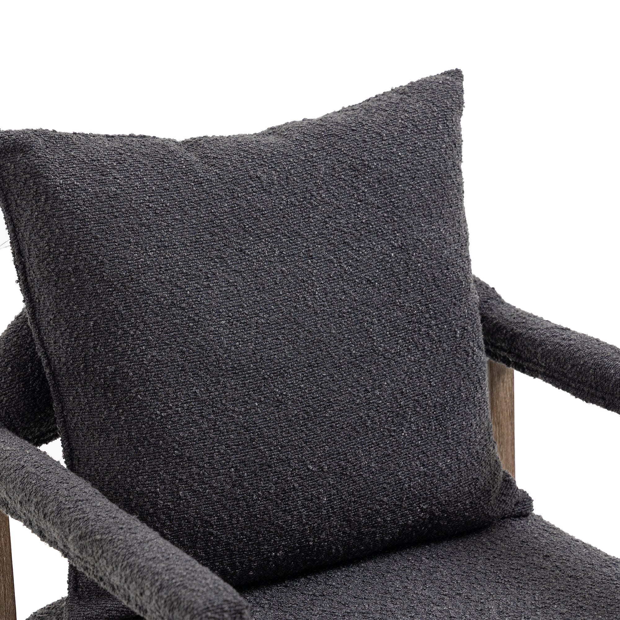 Chair Office Chair Adjustable Swivel Chair Fabric Seat Home Study Chair - Black