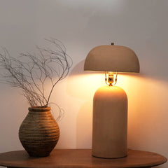 Decorative Ceramic Table Lamp For Living Room-Bedroom-Tabletop-Home Decor-13X13X24.5'
