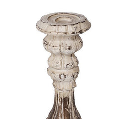 Magnesia Candle Holder - Rustic Brown