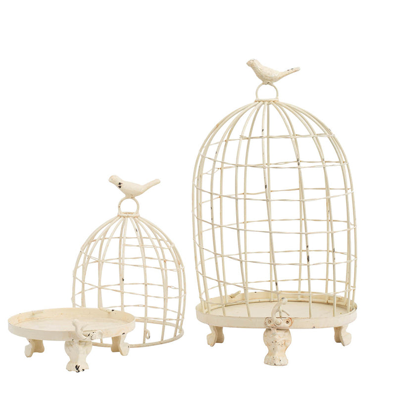 Decorative Birdcages With Bird Finial
