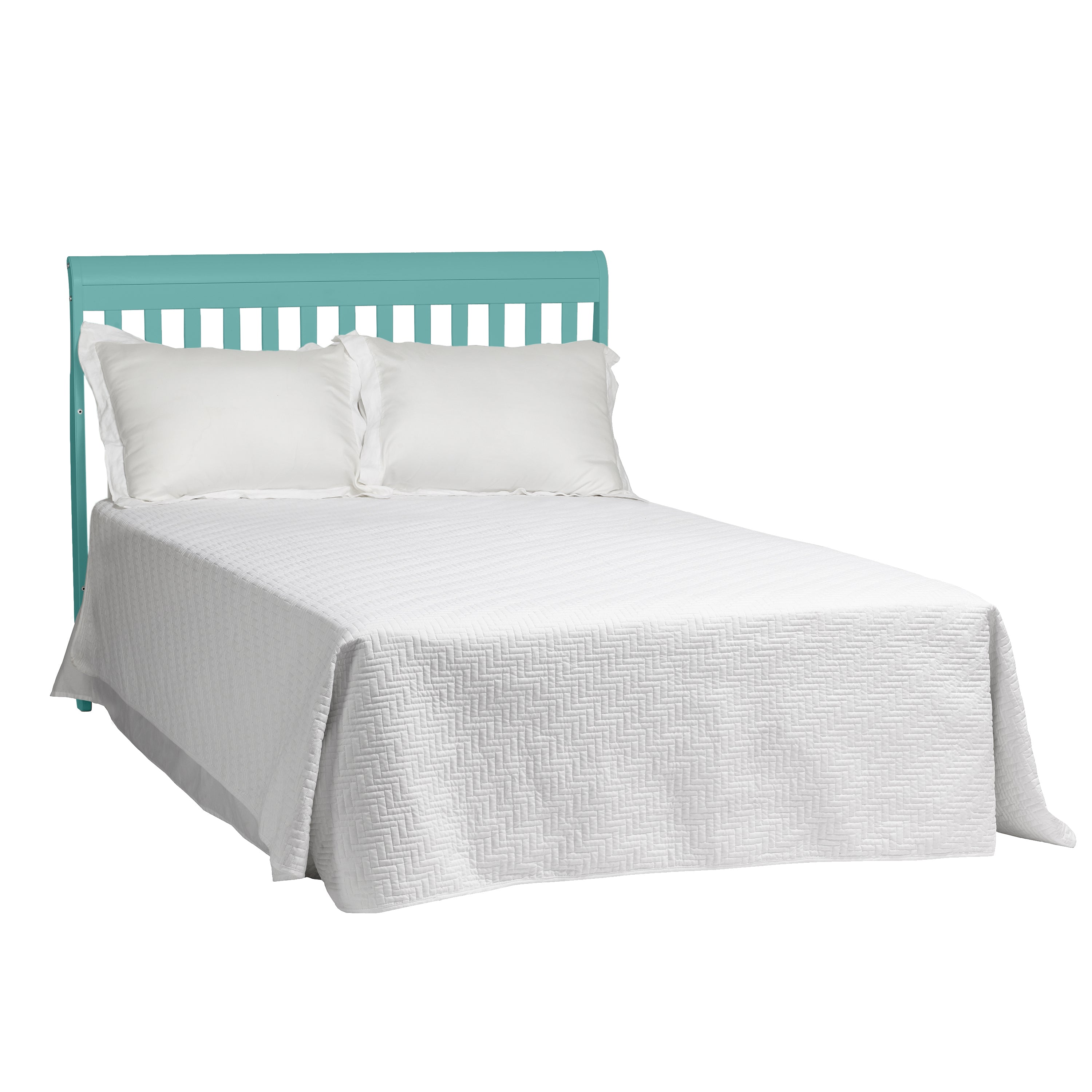 4-in-1 Convertible Crib - Turquoise