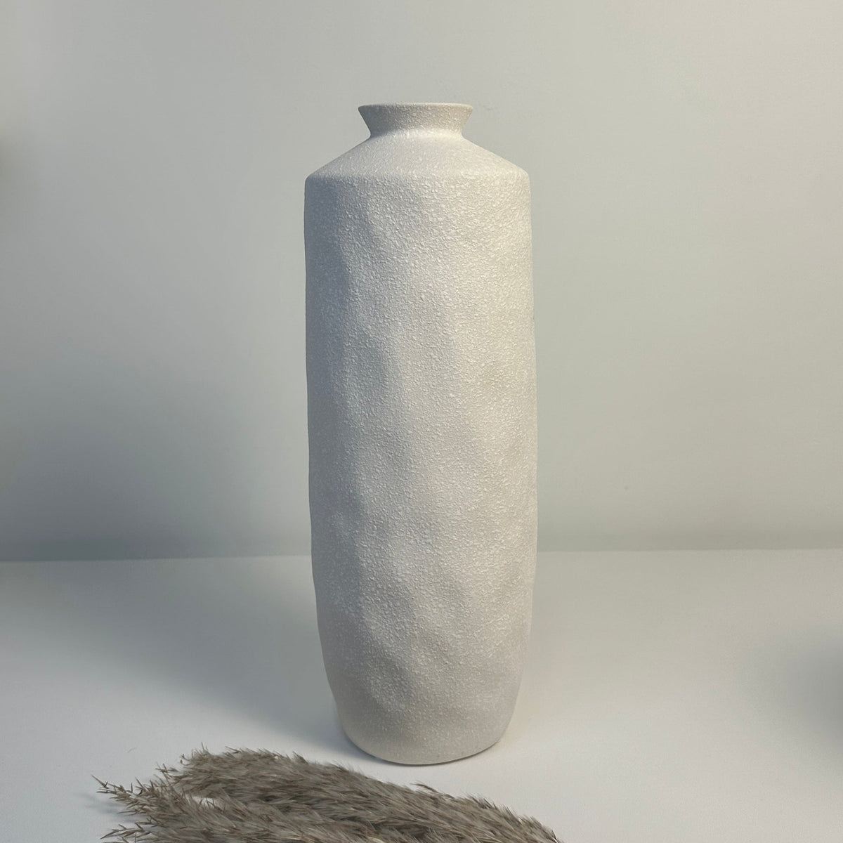 Minimalist Ceramic Vase 14"