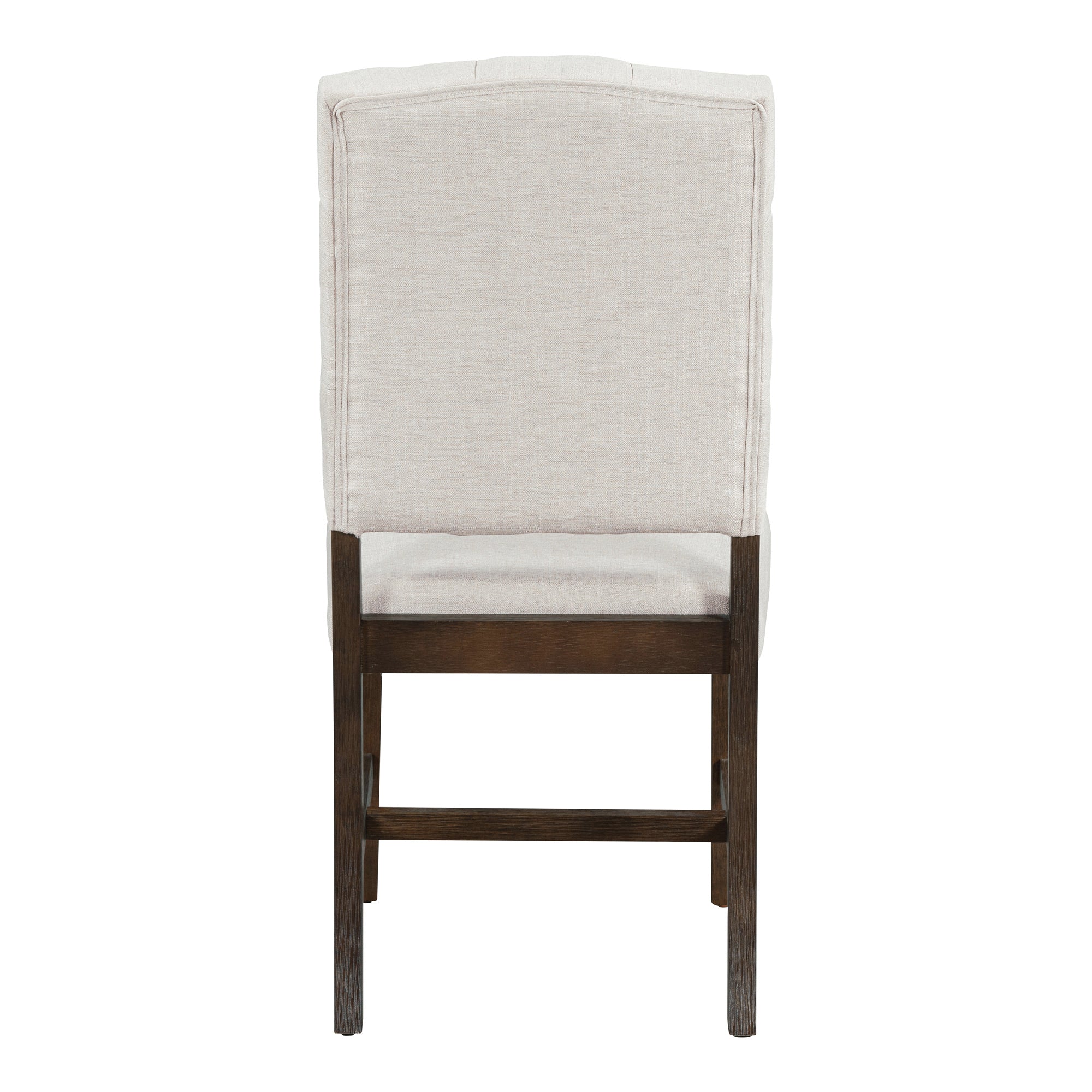 5-Piece Retro Functional Dining Set, Round Table with a 16"W Leaf and 4 Upholstered Chairs - Walnut