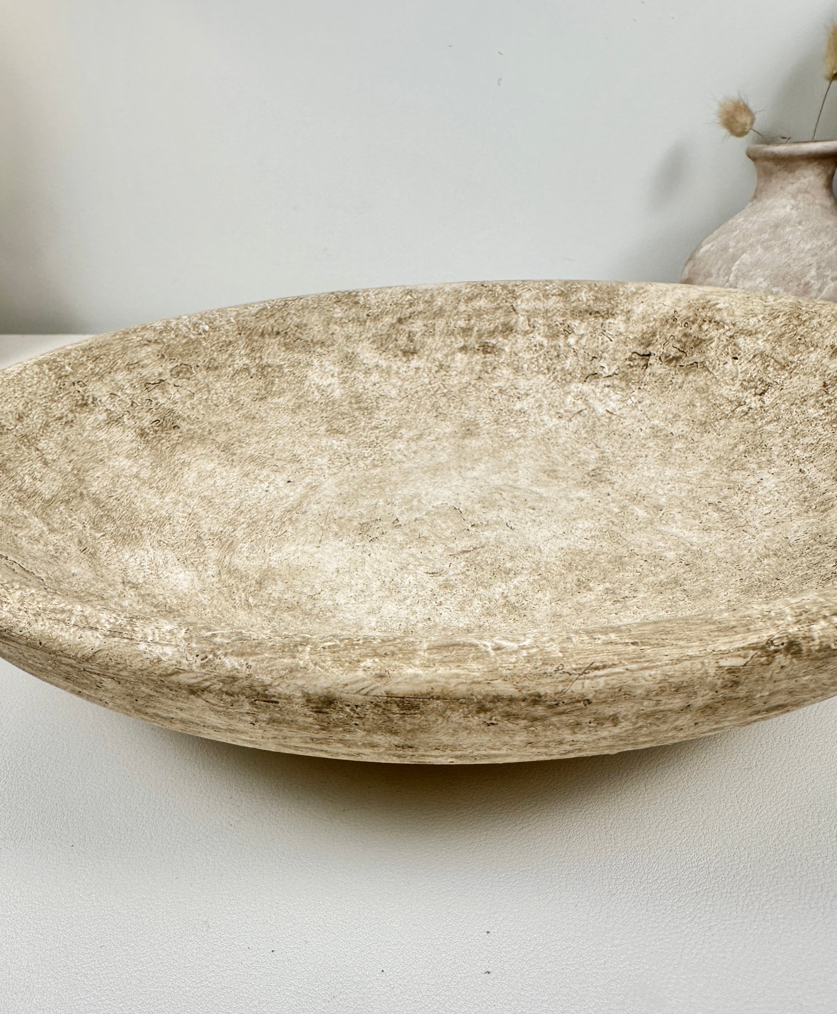 Organic Stone Decorative Tray 12x12x3’’