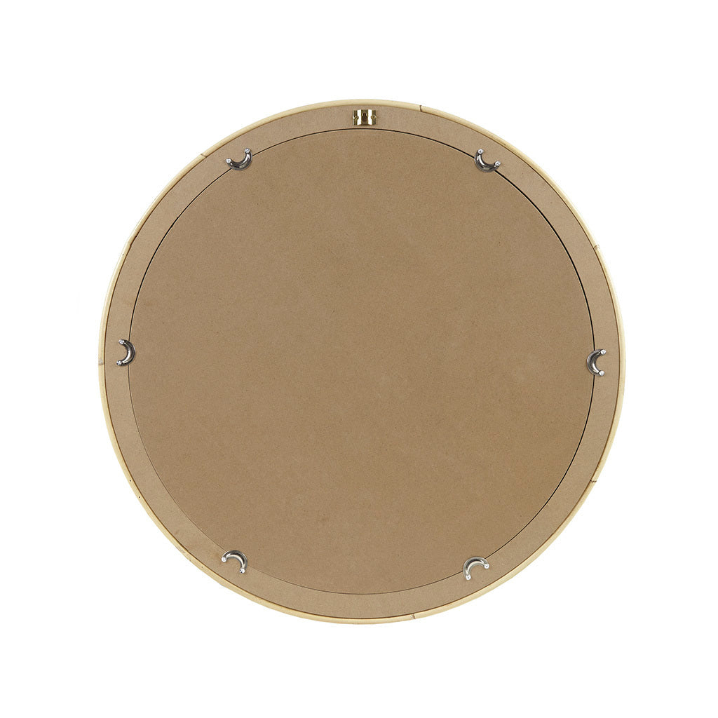 Natural Rattan Round Wall Mirror