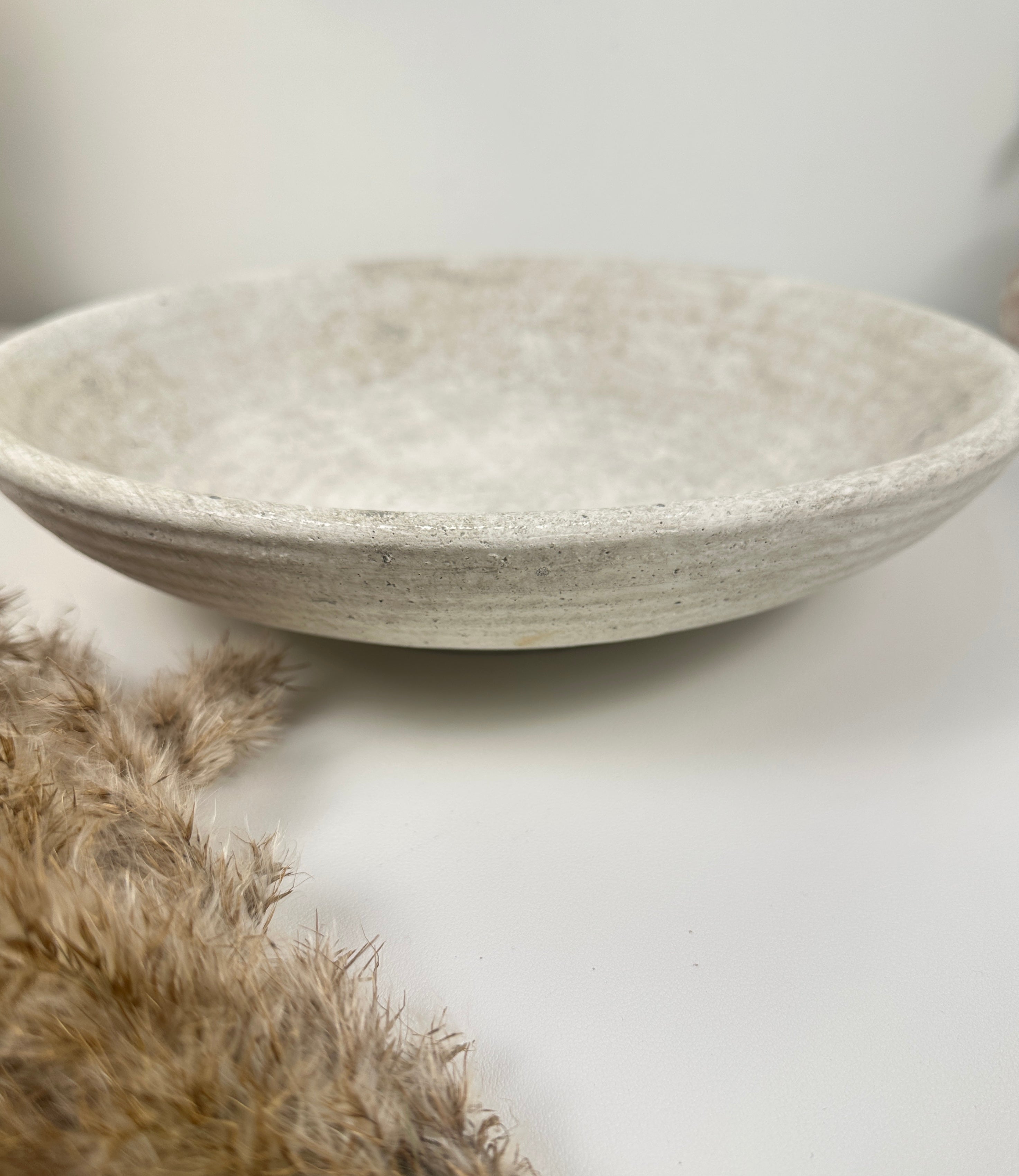 Organic Stone Decorative Tray 12x12x3’’
