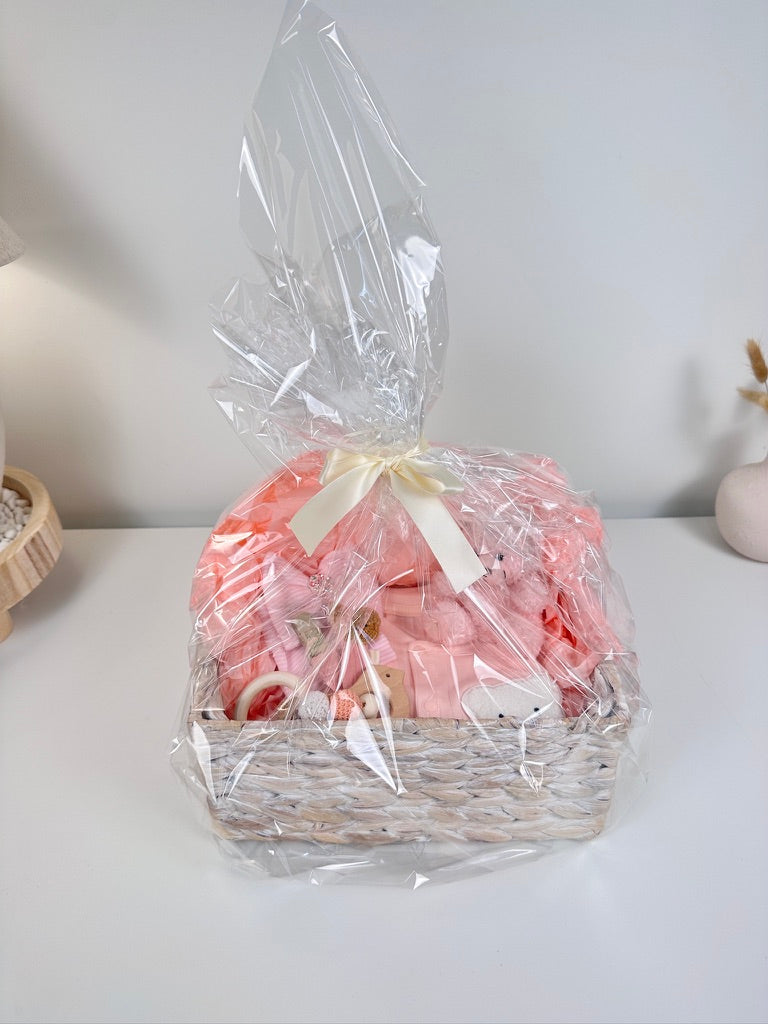 LUXURY BABY GIFT BAG - Pink - Set of 6