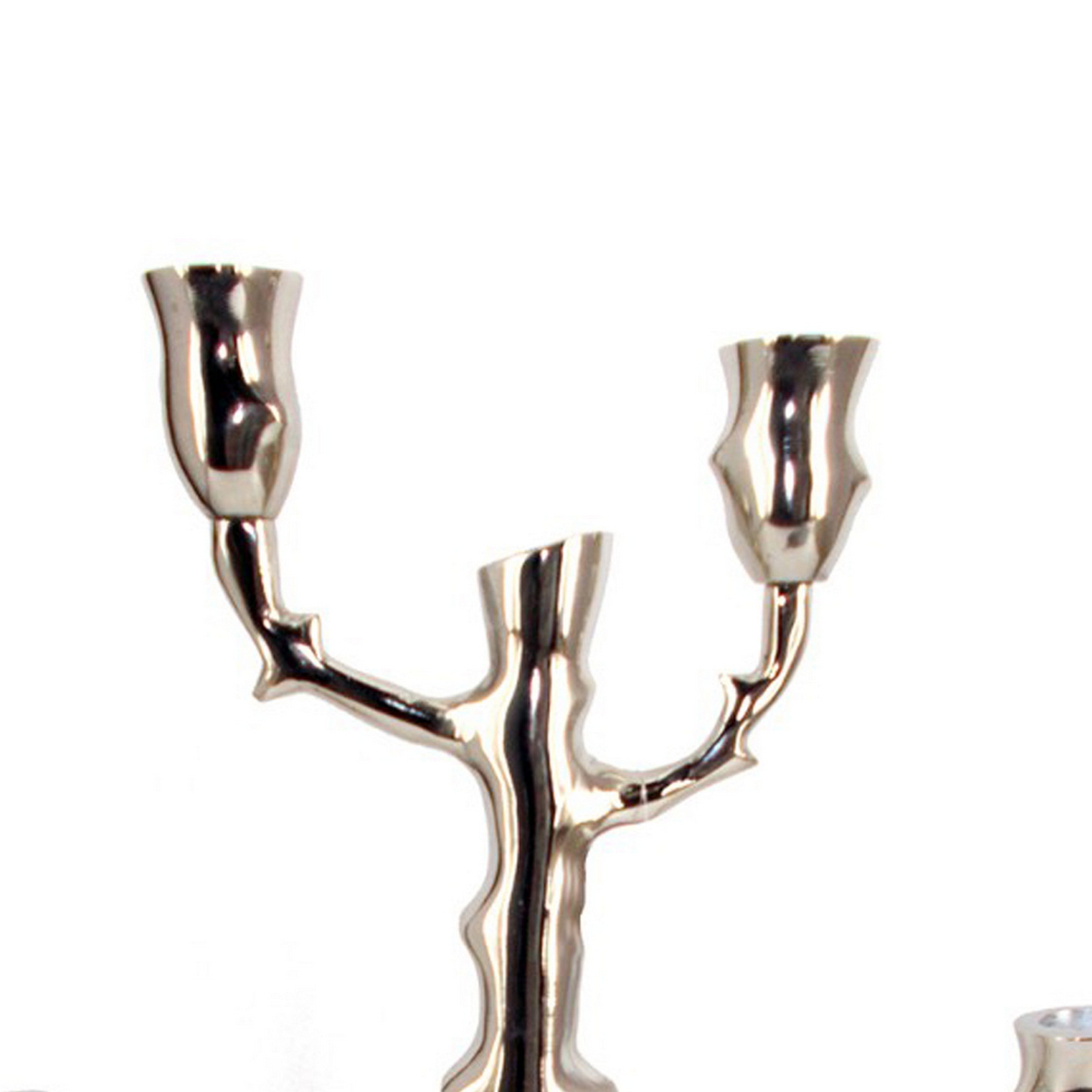 Tree Candle Holder - Copper Aluminum
